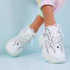 Pantofi sport Siyana - White