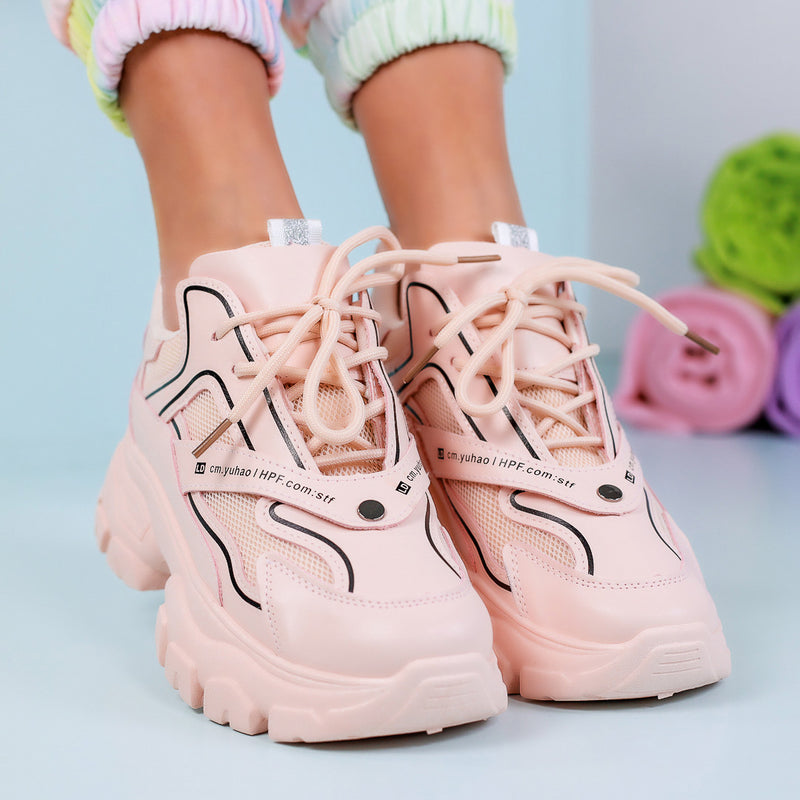 Pantofi sport Siyana - Pink