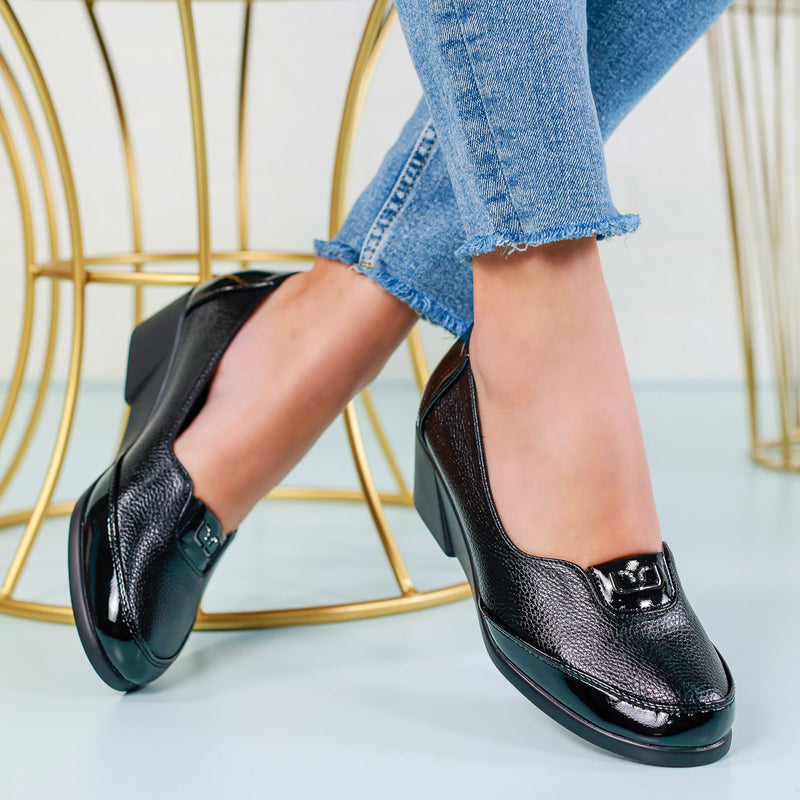 Pantofi cu platforma Belissima - Black