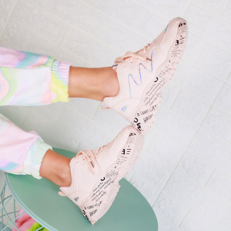 Pantofi sport Letoya - Pink