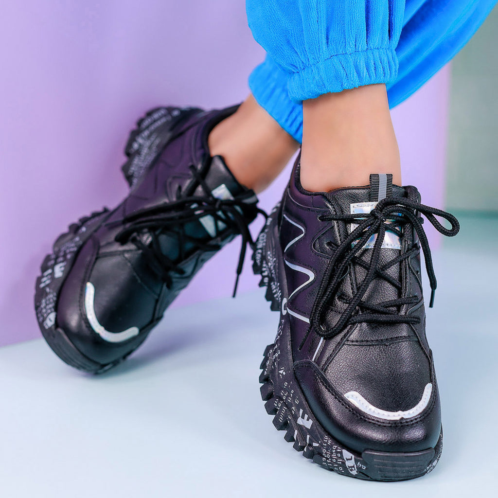 Pantofi sport Letoya - Black