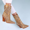 Botine dama Raloma - Camel