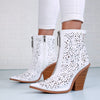 Botine dama Aladia - White