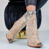 Botine dama Arlina - Beige