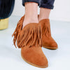 Botine dama Alandra - Camel