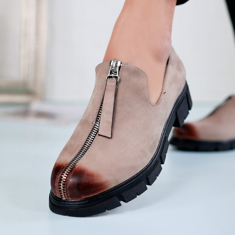 Pantofi dama Nisana - Beige