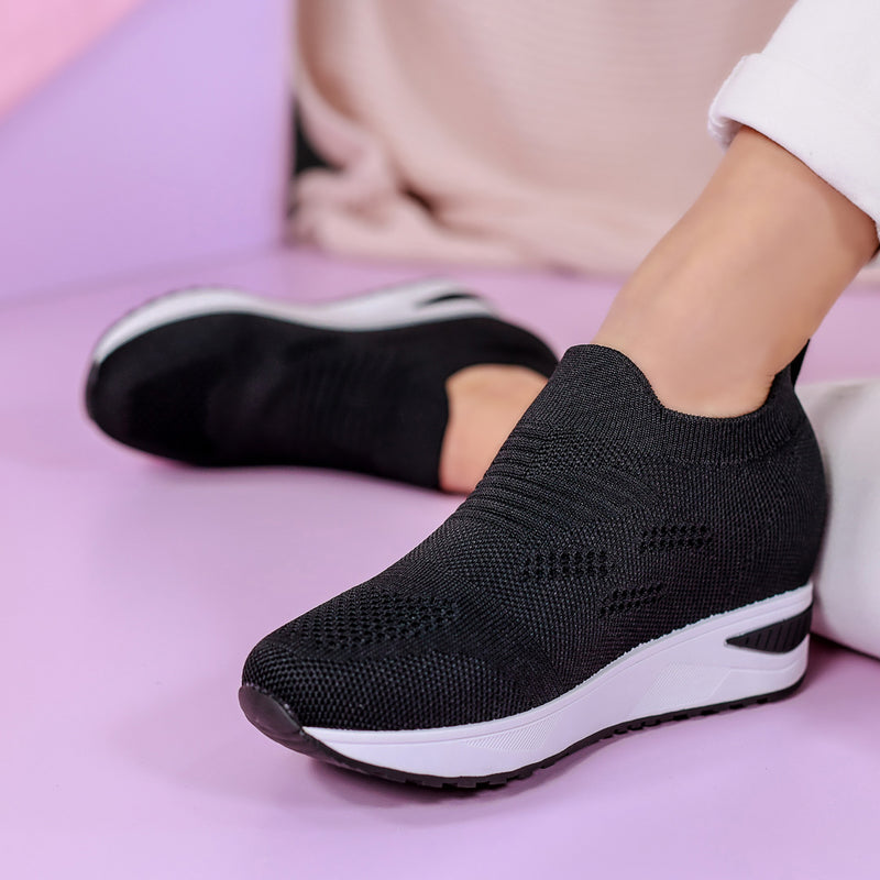 Pantofi sport cu platforma Tori - Black