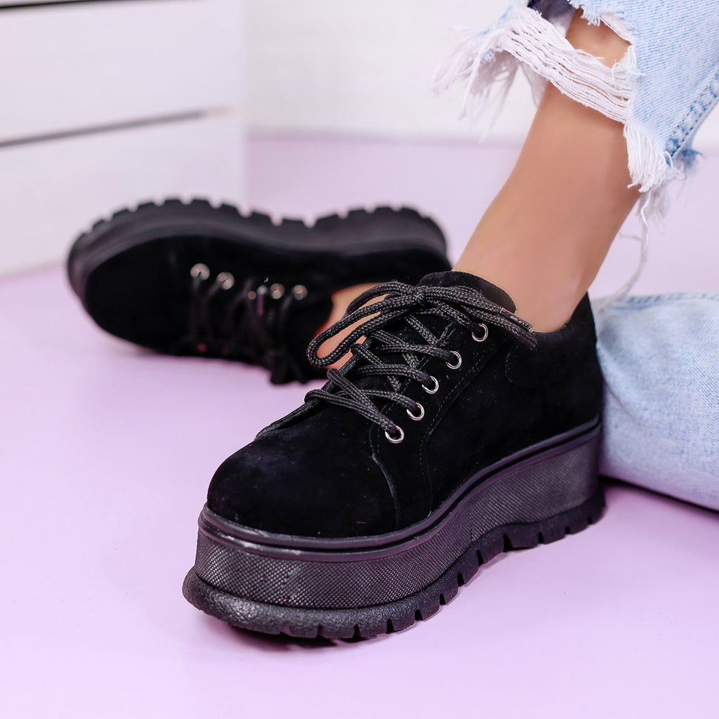 Pantofi casual Felina - Black