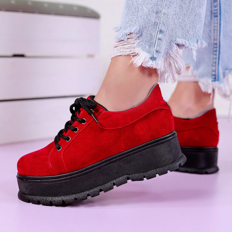 Pantofi casual Felina - Red