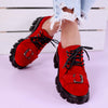 Pantofi casual Azaliya - Red