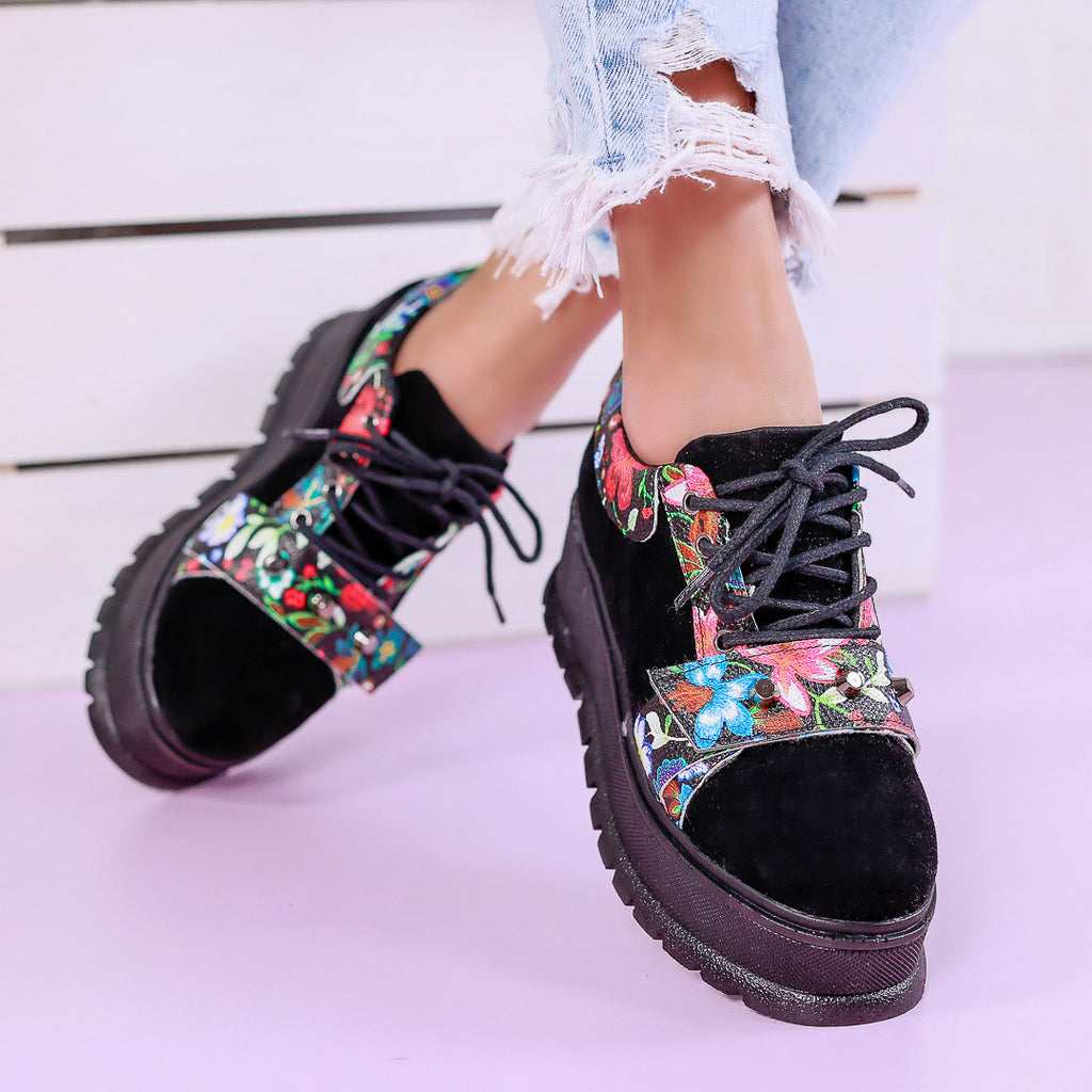 Pantofi casual Avery - Flower