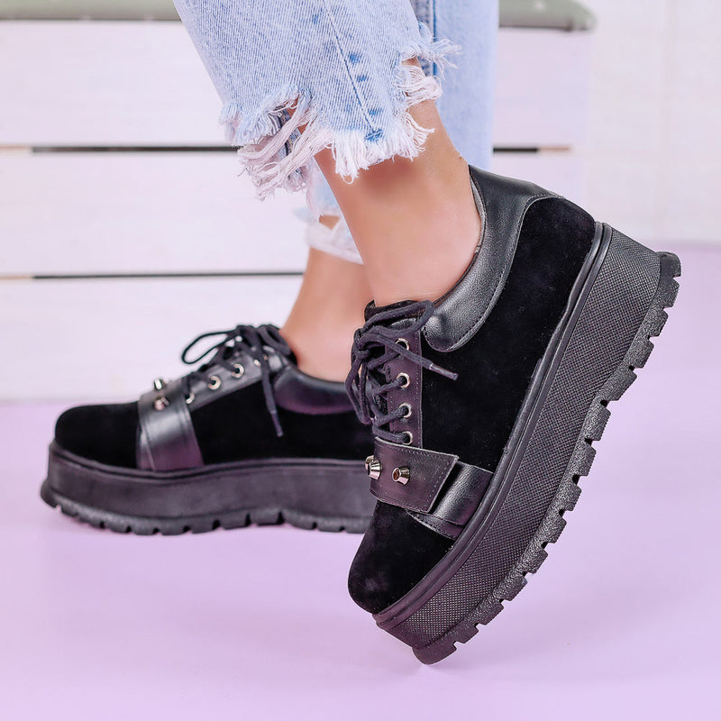 Pantofi casual Avery - Black