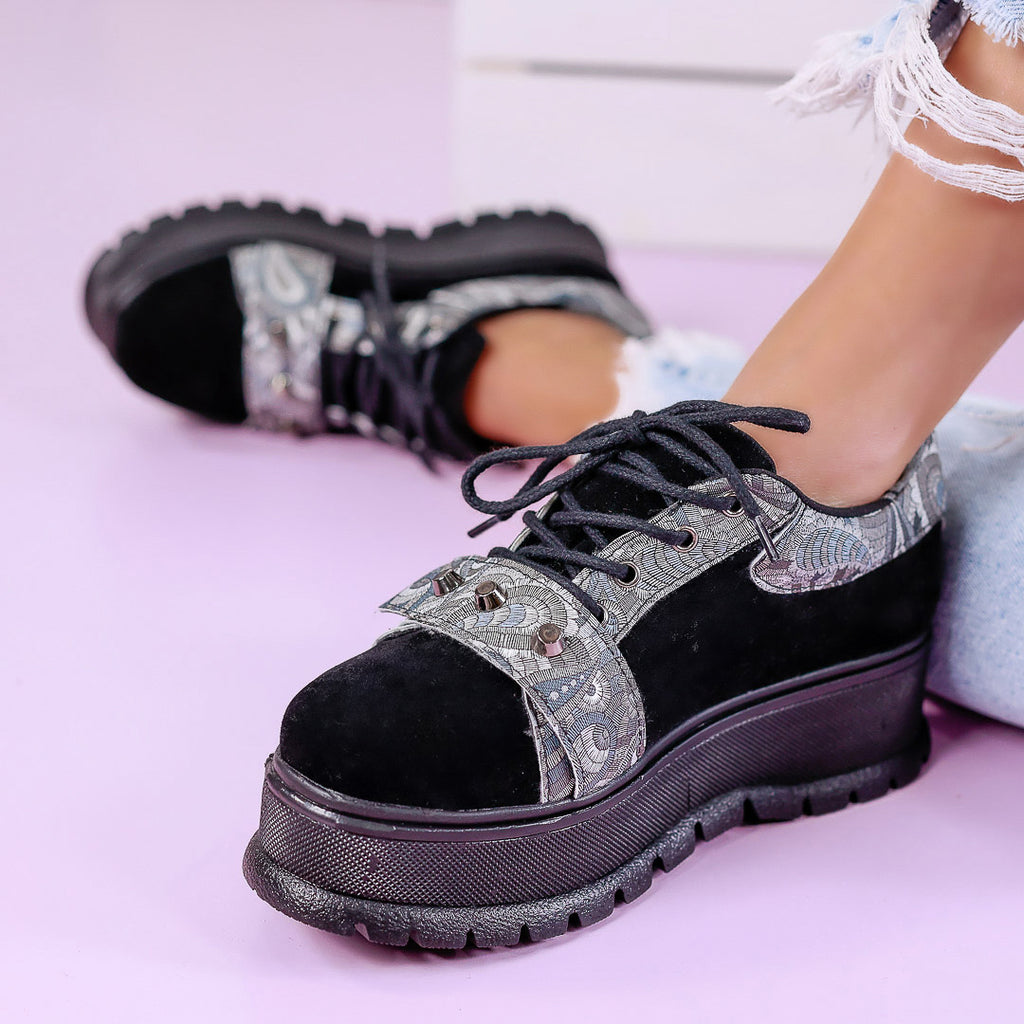 Pantofi casual Avery - Grey