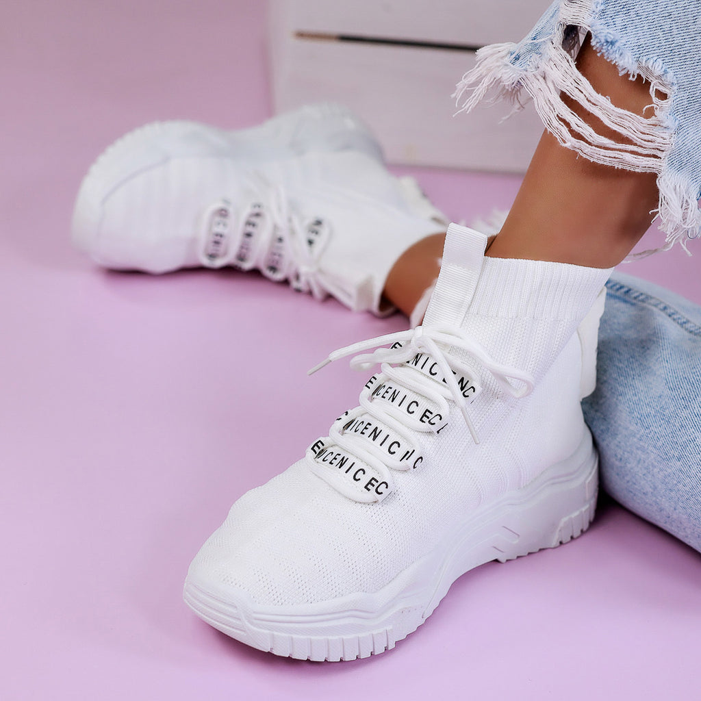 Pantofi sport Dalina - White