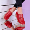 Pantofi dama cu platforma Olia - Red