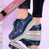 Pantofi dama cu platforma Oksana - Navy