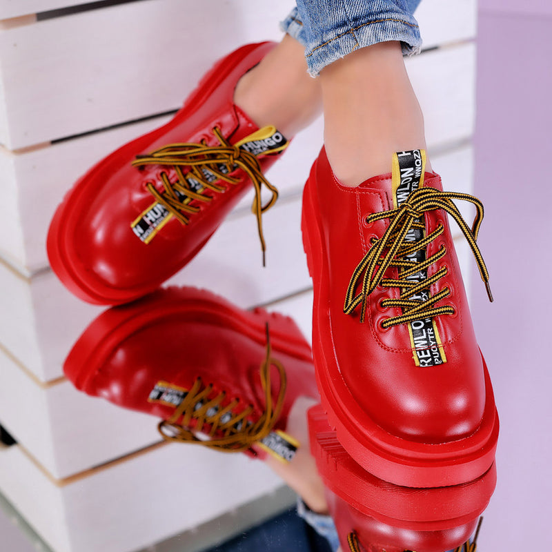 Pantofi casual Debs - Red