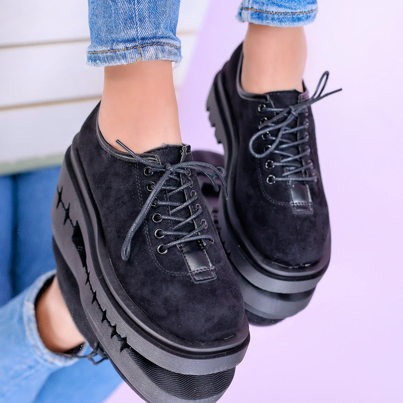 Pantofi casual Solina - Black
