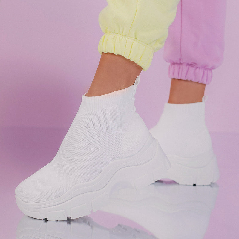 Pantofi sport Nifera - White