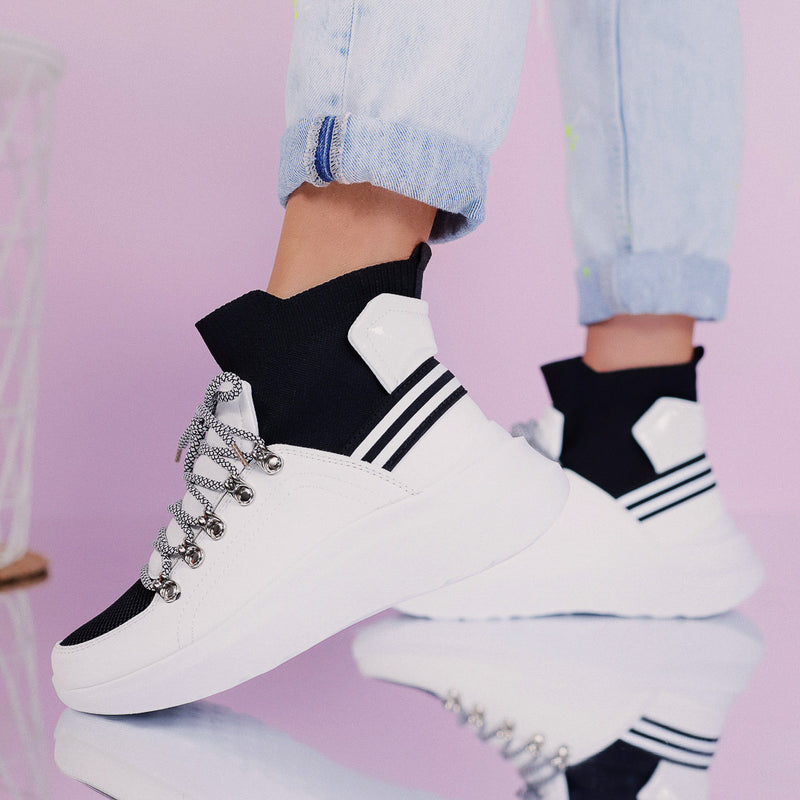 Pantofi sport Balena - Black/White