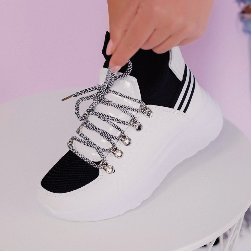 Pantofi sport Balena - Black/White
