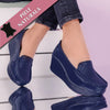 Pantofi cu platforma Aurelia - Navy