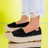 Espadrile dama Zilana - Black