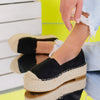 Espadrile dama Zilana - Black