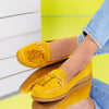 Pantofi dama Zelina - Yellow