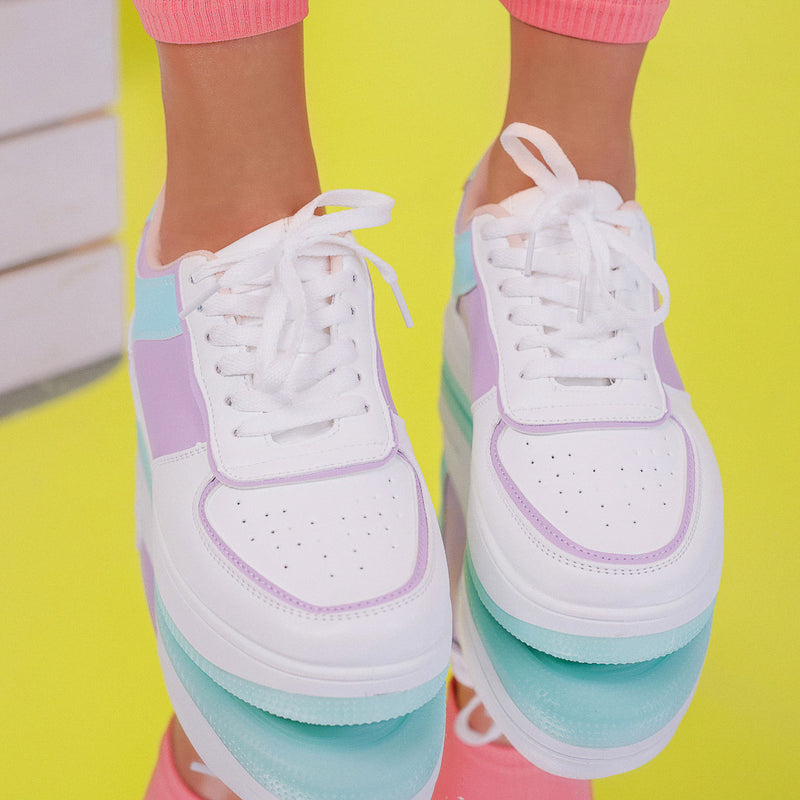 Pantofi sport Almina - Purple