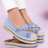 Espadrile dama Karlina - Blue