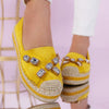 Espadrile dama Karlina - Yellow