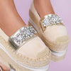 Espadrile dama Monika - Beige