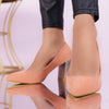 Pantofi cu toc Angelique - Orange