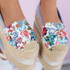 Espadrile dama cu platforma Francy - Blue