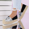 Espadrile dama cu platforma Francy - Black