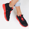 Pantofi sport Carla - Black/Red