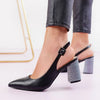 Pantofi dama cu toc Milana - Black