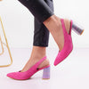 Pantofi cu toc Jessie - Fuchsia