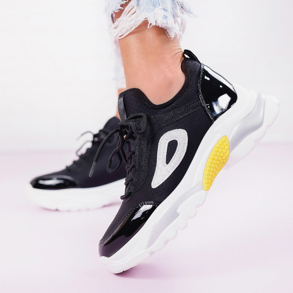 Pantofi sport Corrine - Black/White