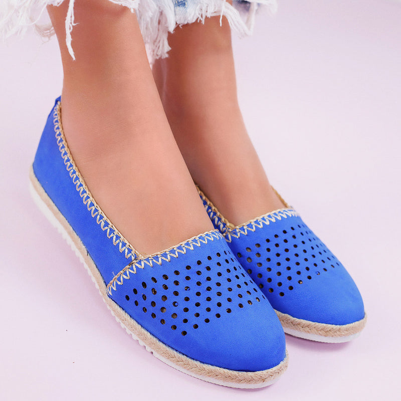 Espadrile dama Gabina - Blue