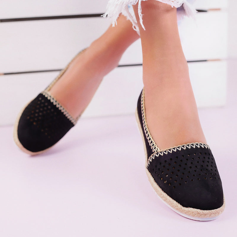 Espadrile dama Gabina - Black