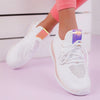 Pantofi sport Lena - White/Pink