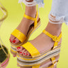 Sandale dama Zinera - Yellow