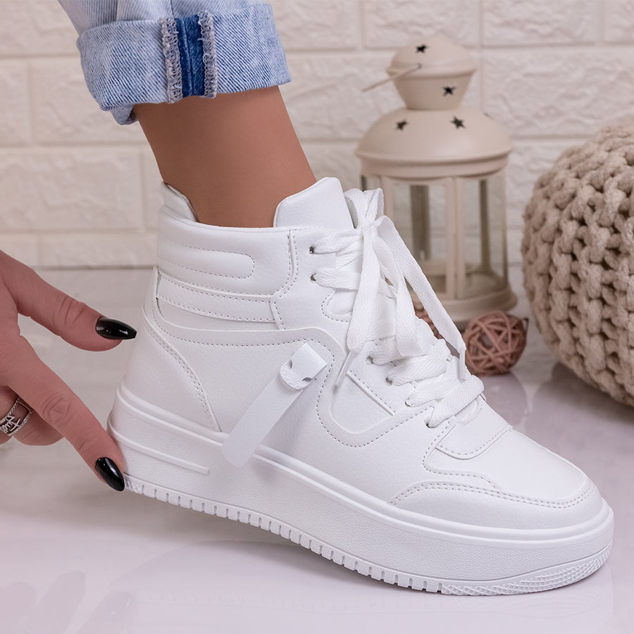 Pantofi sport Miraya - White