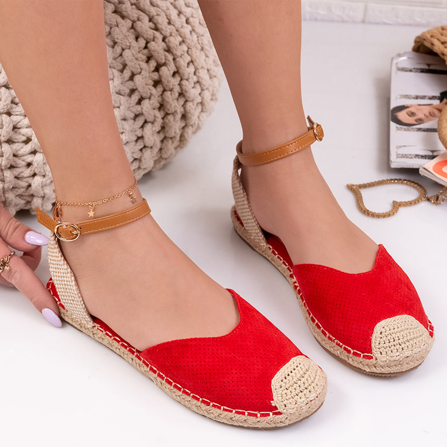 Espadrile dama Liddy - Red