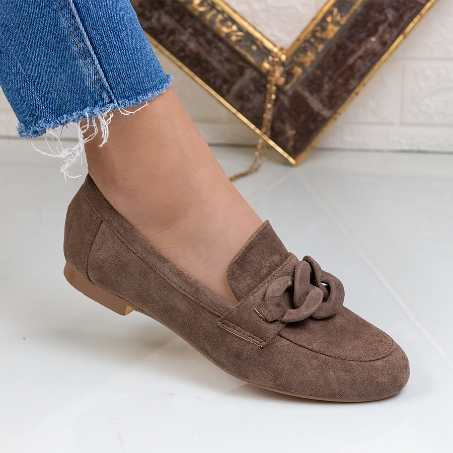 Pantofi dama Lorena - Khaki