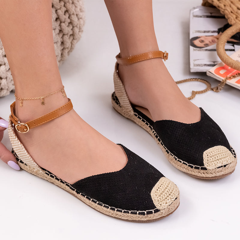 Espadrile dama Liddy - Black