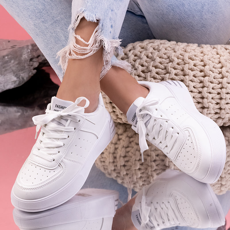 Pantofi sport Klarina - White