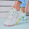 Pantofi sport Nikela - White/Green